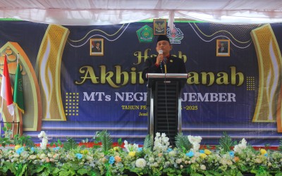 HAFLAH AKHIRUSSANAH SISWA KELAS 9 MTSN 7 JEMBER TAHUN 2024/2025