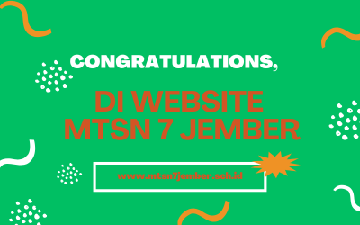 Selamat Datang di website MTsN 7 Jember