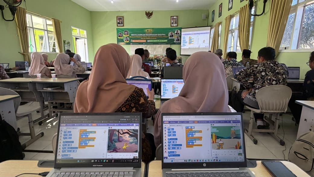 MTsN 7 Jember Gelar Workshop Integrasi Coding dan AI untuk Wujudkan Madrasah Digital